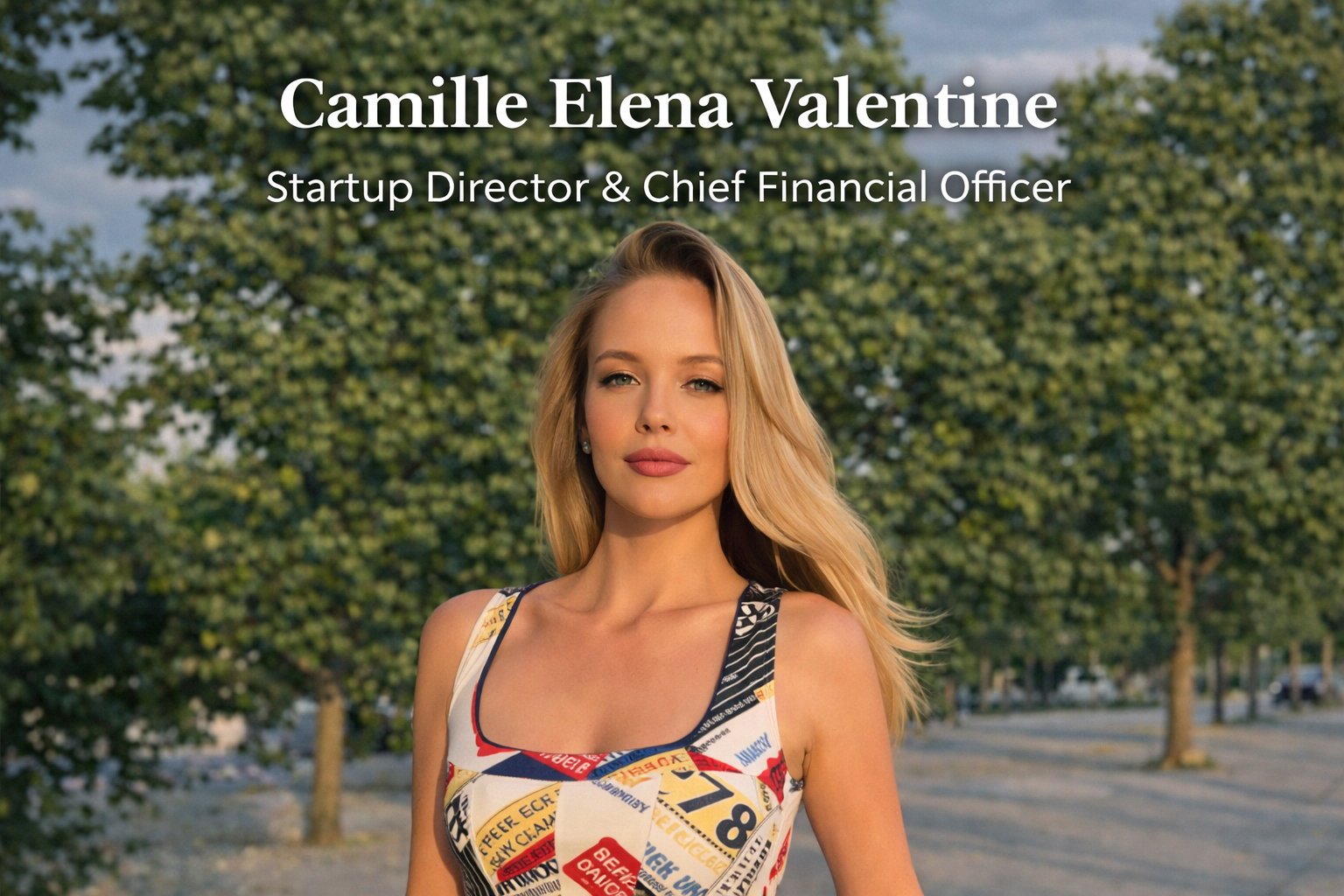 Portrait-style image representing Camille